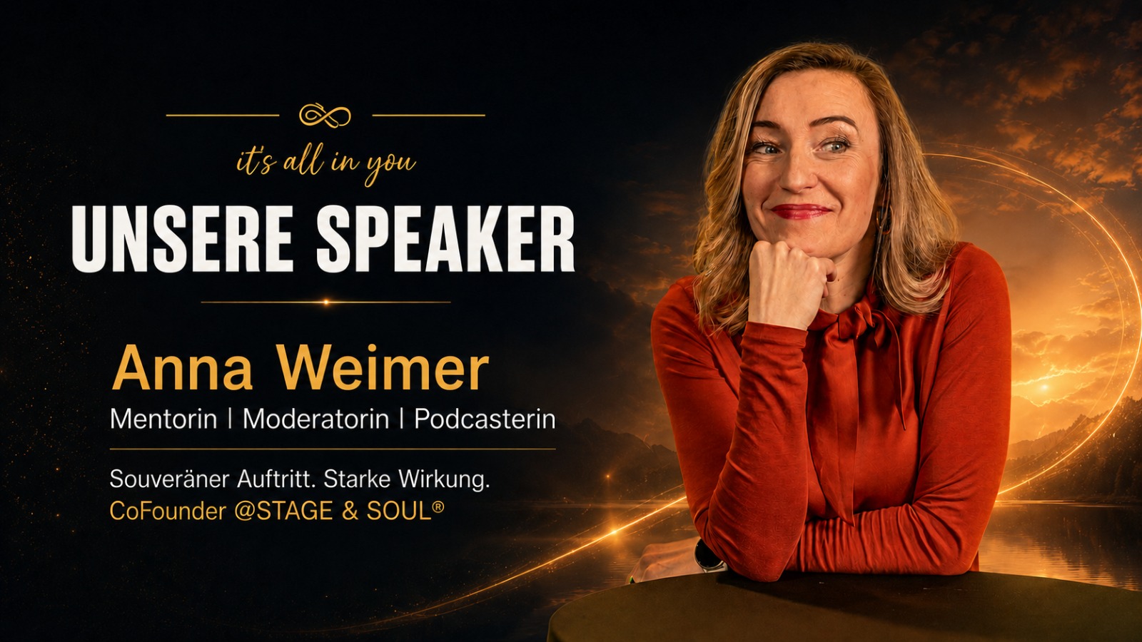Anna Weimer – Mentorin · Moderatorin · Podcasterin