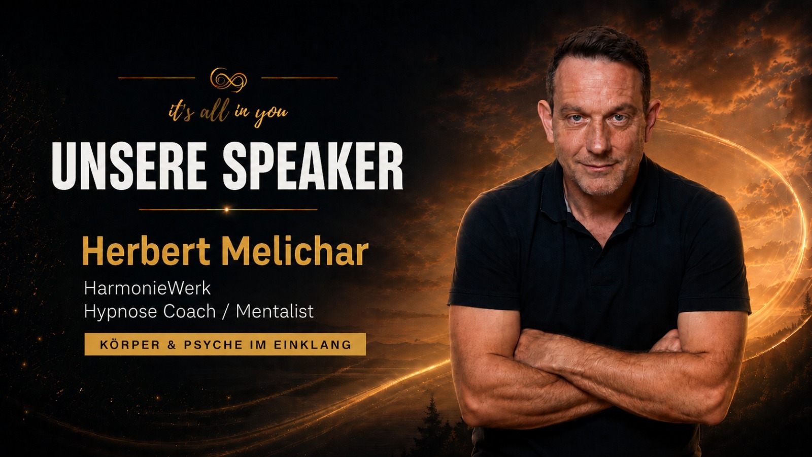 Herbert Melichar – HarmonieWerk · Hypnose-Coach / Mentalist